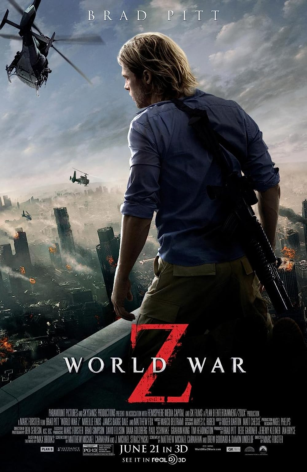 World War Z movie poster